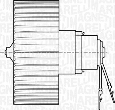 Magneti Marelli 069401294010 - Salona ventilators www.autospares.lv