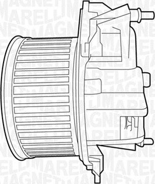 Magneti Marelli 069412524010 - Salona ventilators www.autospares.lv