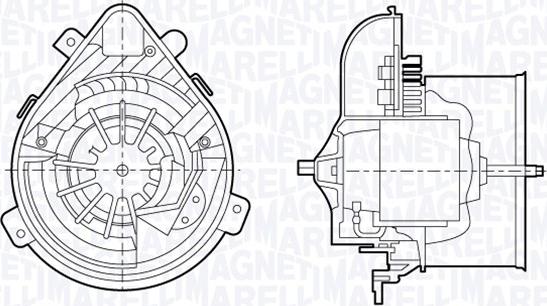 Magneti Marelli 069412695010 - Salona ventilators www.autospares.lv