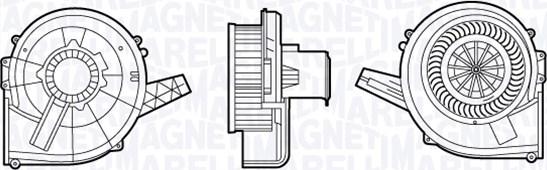 Magneti Marelli 069412664010 - Salona ventilators www.autospares.lv