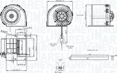 Magneti Marelli 069412325010 - Salona ventilators www.autospares.lv