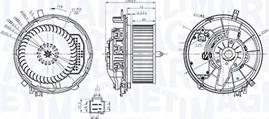 Magneti Marelli 069412769010 - Salona ventilators www.autospares.lv