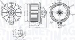 Magneti Marelli 069412768010 - Salona ventilators www.autospares.lv