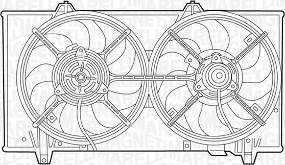 Magneti Marelli 069422415010 - Ventilators, Motora dzesēšanas sistēma www.autospares.lv