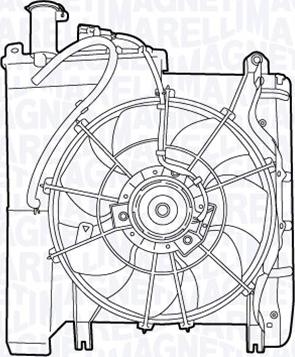 Magneti Marelli 069422544010 - Ventilators, Motora dzesēšanas sistēma autospares.lv