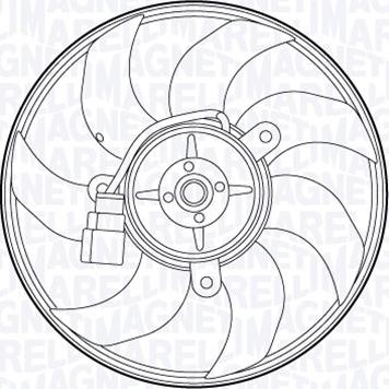 Magneti Marelli 069422556010 - Ventilators, Motora dzesēšanas sistēma www.autospares.lv