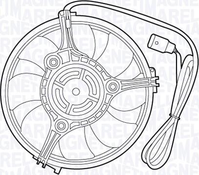 Magneti Marelli 069422529010 - Ventilators, Motora dzesēšanas sistēma www.autospares.lv