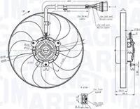 Magneti Marelli 069422847010 - Вентилятор, охлаждение двигателя www.autospares.lv