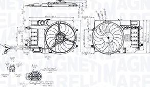 Magneti Marelli 069422858010 - Ventilators, Motora dzesēšanas sistēma www.autospares.lv