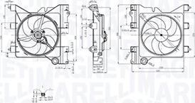 Magneti Marelli 069422852010 - Ventilators, Motora dzesēšanas sistēma www.autospares.lv