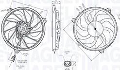 Magneti Marelli 069422865010 - Ventilators, Motora dzesēšanas sistēma www.autospares.lv