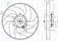 Magneti Marelli 069422866010 - Ventilators, Motora dzesēšanas sistēma www.autospares.lv