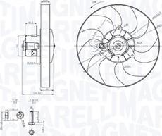 Magneti Marelli 069422868010 - Ventilators, Motora dzesēšanas sistēma www.autospares.lv