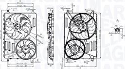 Magneti Marelli 069422884010 - Ventilators, Motora dzesēšanas sistēma www.autospares.lv