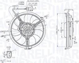 Magneti Marelli 069422881010 - Ventilators, Motora dzesēšanas sistēma www.autospares.lv