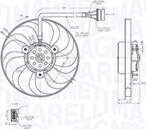 Magneti Marelli 069422876010 - Ventilators, Motora dzesēšanas sistēma www.autospares.lv