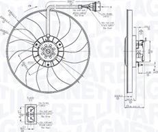 Magneti Marelli 069422878010 - Ventilators, Motora dzesēšanas sistēma www.autospares.lv