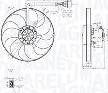 Magneti Marelli 069422877010 - Ventilators, Motora dzesēšanas sistēma www.autospares.lv