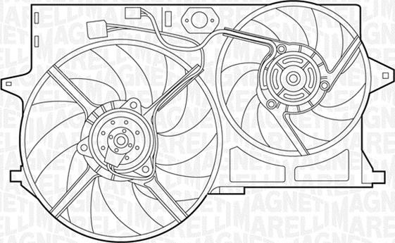 Magneti Marelli 069422390010 - Ventilators, Motora dzesēšanas sistēma www.autospares.lv