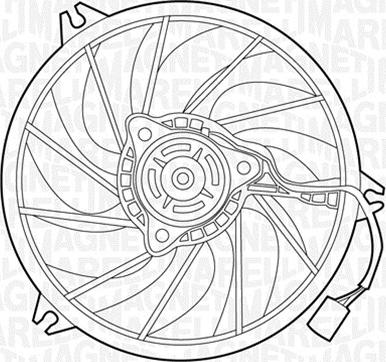 Magneti Marelli 069422391010 - Ventilators, Motora dzesēšanas sistēma www.autospares.lv