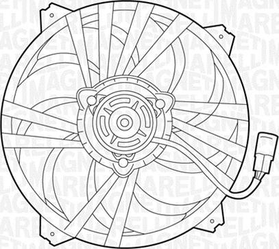 Magneti Marelli 069422378010 - Ventilators, Motora dzesēšanas sistēma www.autospares.lv