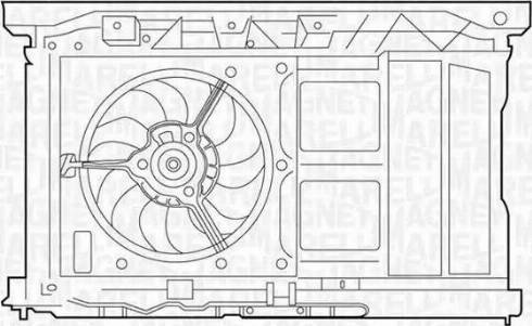 Magneti Marelli 069422290010 - Ventilators, Motora dzesēšanas sistēma www.autospares.lv