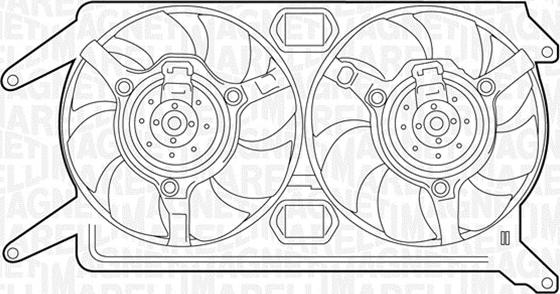 Magneti Marelli 069422243010 - Ventilators, Motora dzesēšanas sistēma www.autospares.lv