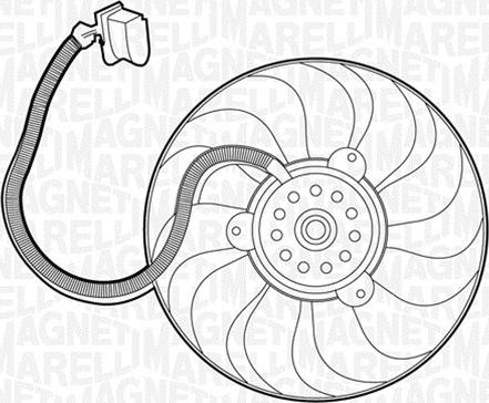 Magneti Marelli 069422261010 - Ventilators, Motora dzesēšanas sistēma www.autospares.lv