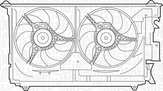 Magneti Marelli 069422284010 - Ventilators, Motora dzesēšanas sistēma www.autospares.lv