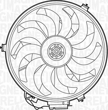 Magneti Marelli 069422275010 - Ventilators, Motora dzesēšanas sistēma www.autospares.lv