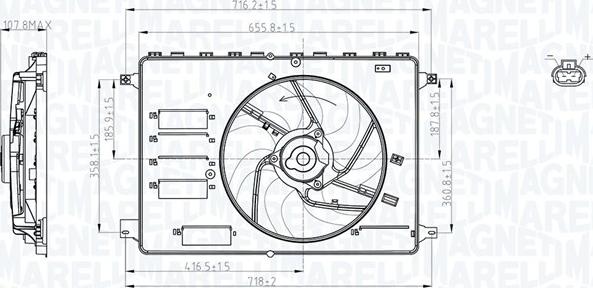 Magneti Marelli 069422761010 - Ventilators, Motora dzesēšanas sistēma www.autospares.lv