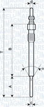 Magneti Marelli 060900670606 - Glow Plug www.autospares.lv