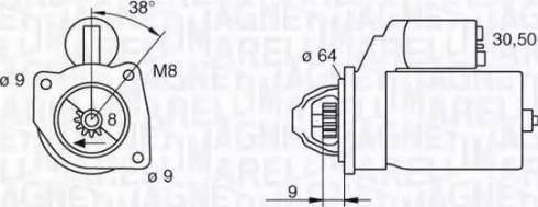 Magneti Marelli 063102018010 - Starteris www.autospares.lv