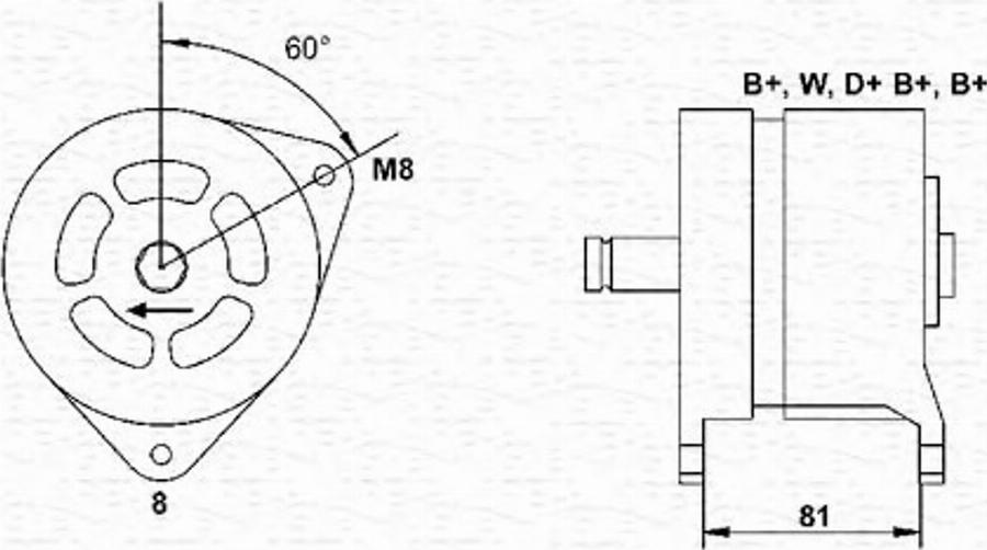 Magneti Marelli 063324161010 - Ģeneratora sprieguma regulators autospares.lv