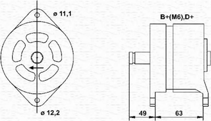 Magneti Marelli 063320021010 - Ģenerators www.autospares.lv