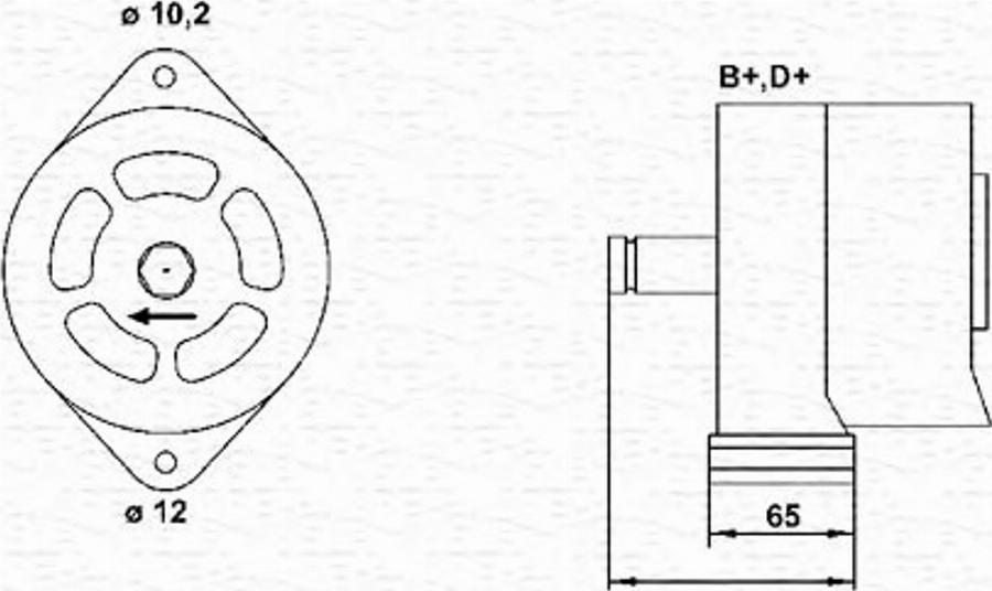 Magneti Marelli 063320023010 - Ģenerators www.autospares.lv