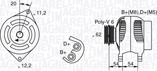 Magneti Marelli 063321803010 - Ģenerators www.autospares.lv