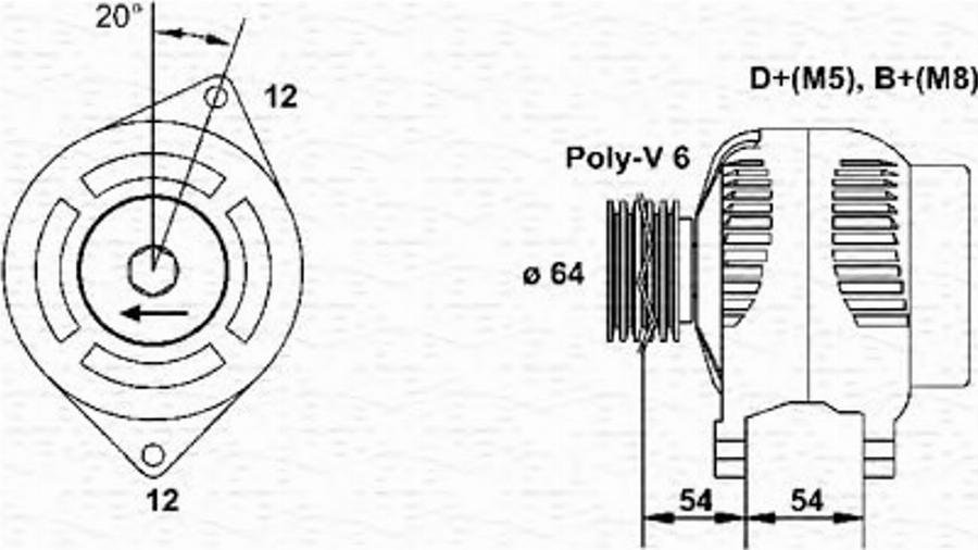 Magneti Marelli 063321810010 - Ģenerators www.autospares.lv