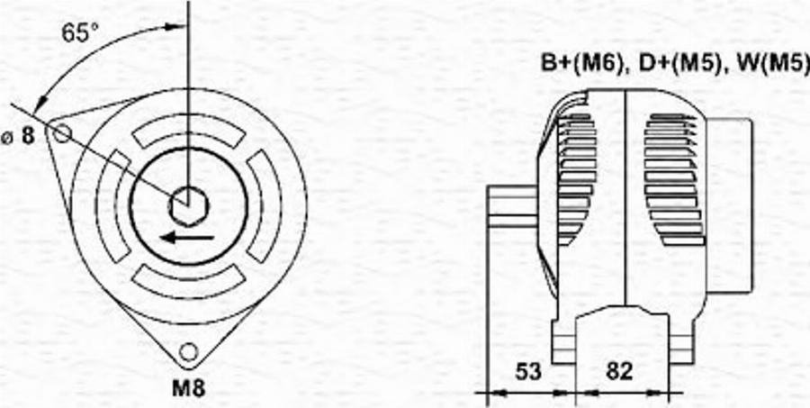 Magneti Marelli 063377464010 - Ģenerators autospares.lv