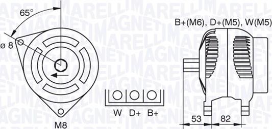 Magneti Marelli 063377463010 - Ģenerators www.autospares.lv