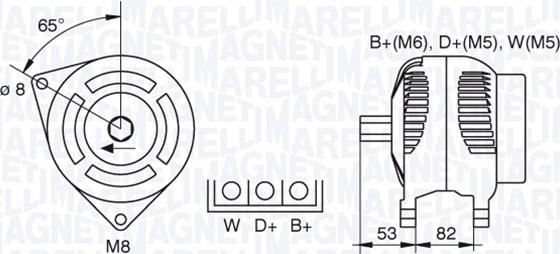 Magneti Marelli 063377462010 - Ģenerators www.autospares.lv