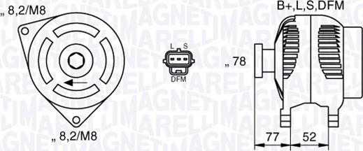 Magneti Marelli 063377418010 - Ģenerators www.autospares.lv