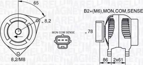 Magneti Marelli 063377412010 - Ģenerators www.autospares.lv