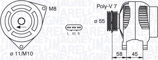 Magneti Marelli 063377434010 - Ģenerators www.autospares.lv