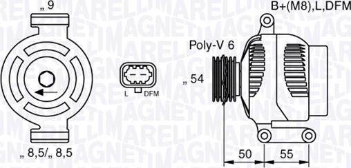 Magneti Marelli 063377424010 - Ģenerators www.autospares.lv