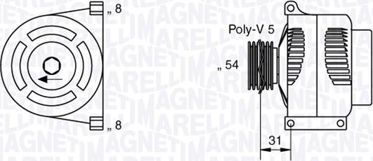 Magneti Marelli 063377426010 - Генератор www.autospares.lv