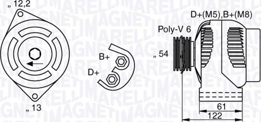 Magneti Marelli 063377018010 - Ģenerators www.autospares.lv