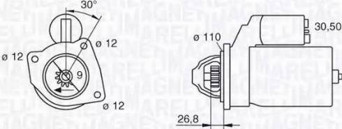 Magneti Marelli 063217148010 - Starteris www.autospares.lv