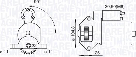 Magneti Marelli 063280032010 - Starteris www.autospares.lv