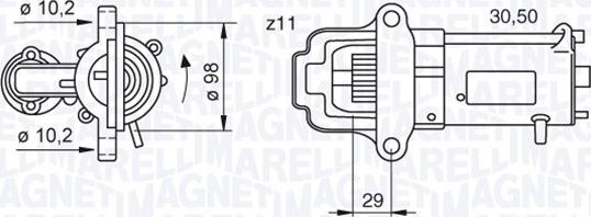 Magneti Marelli 063280023010 - Starteris www.autospares.lv